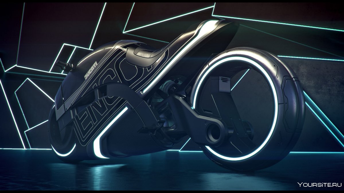 Мотоцикл tron Light Cycle 80s