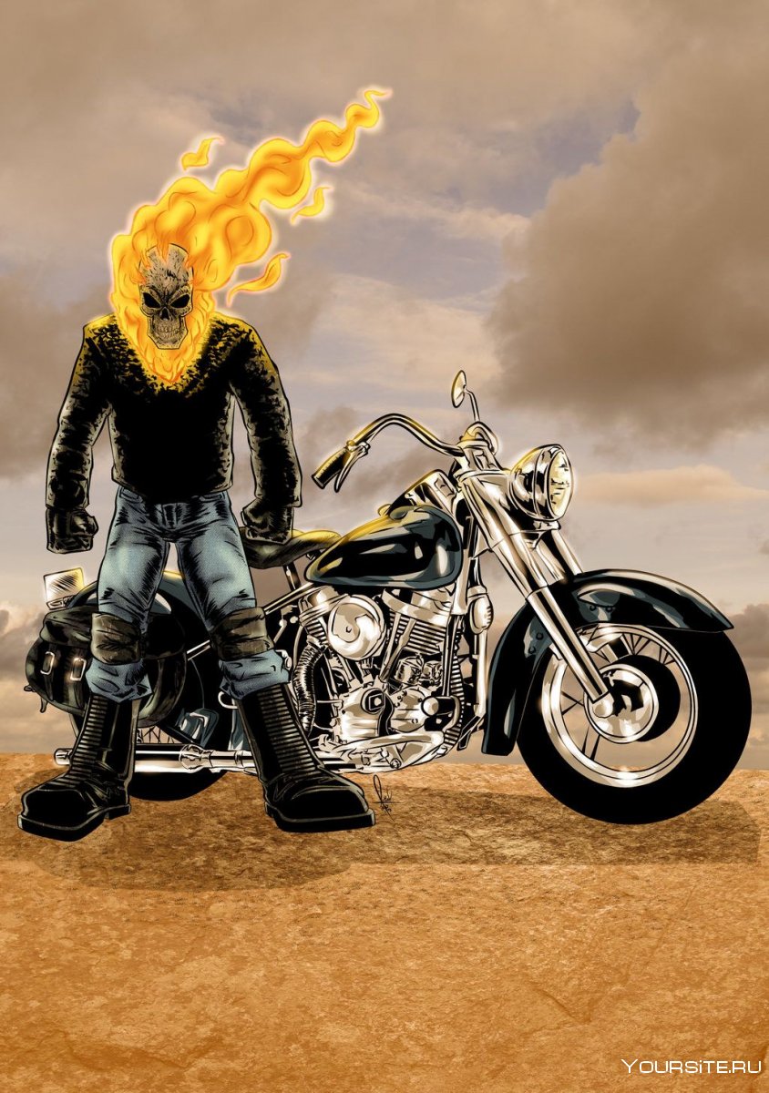 Ghost Rider мотоцикл