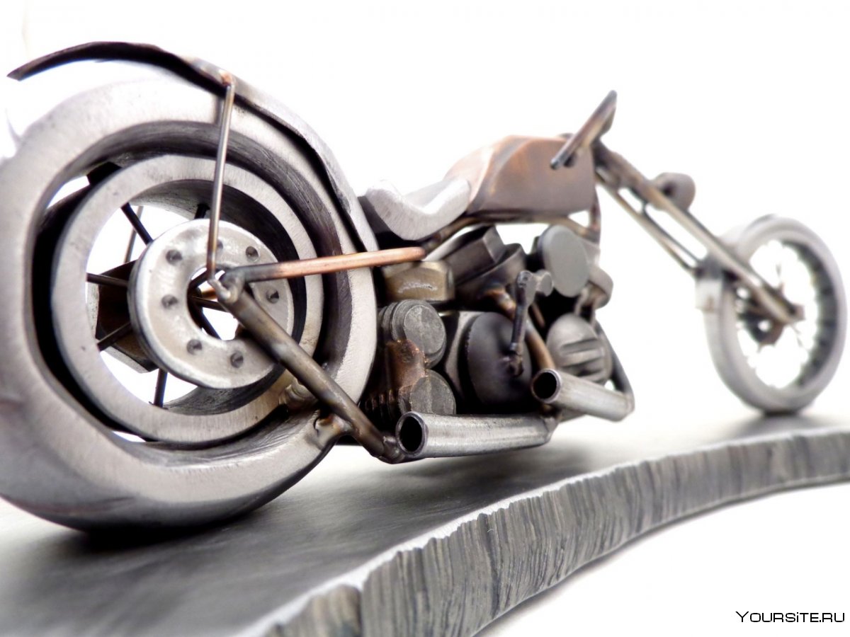 Поделки из металла мотоцикл