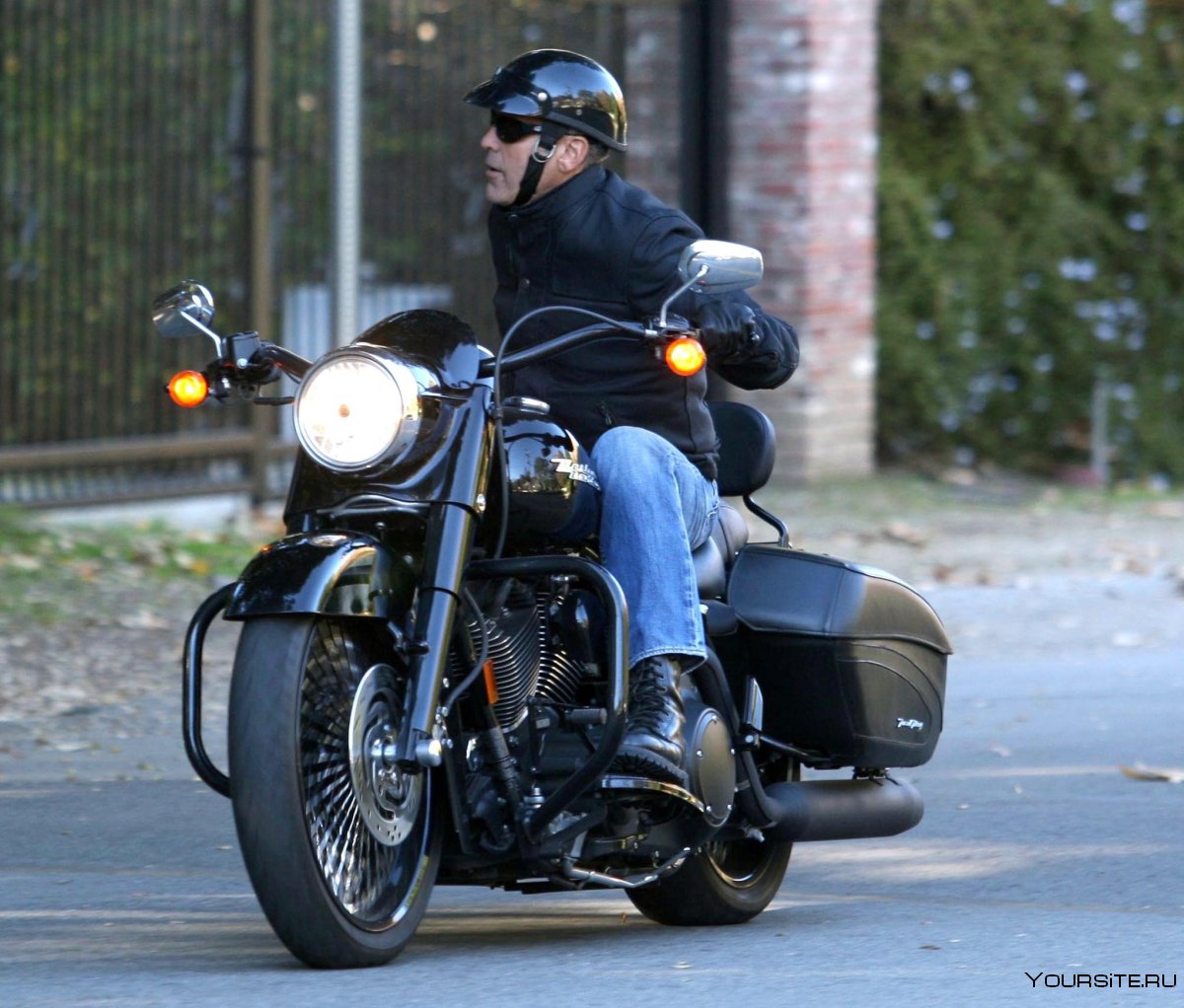 Brad Pitt Motorcycle