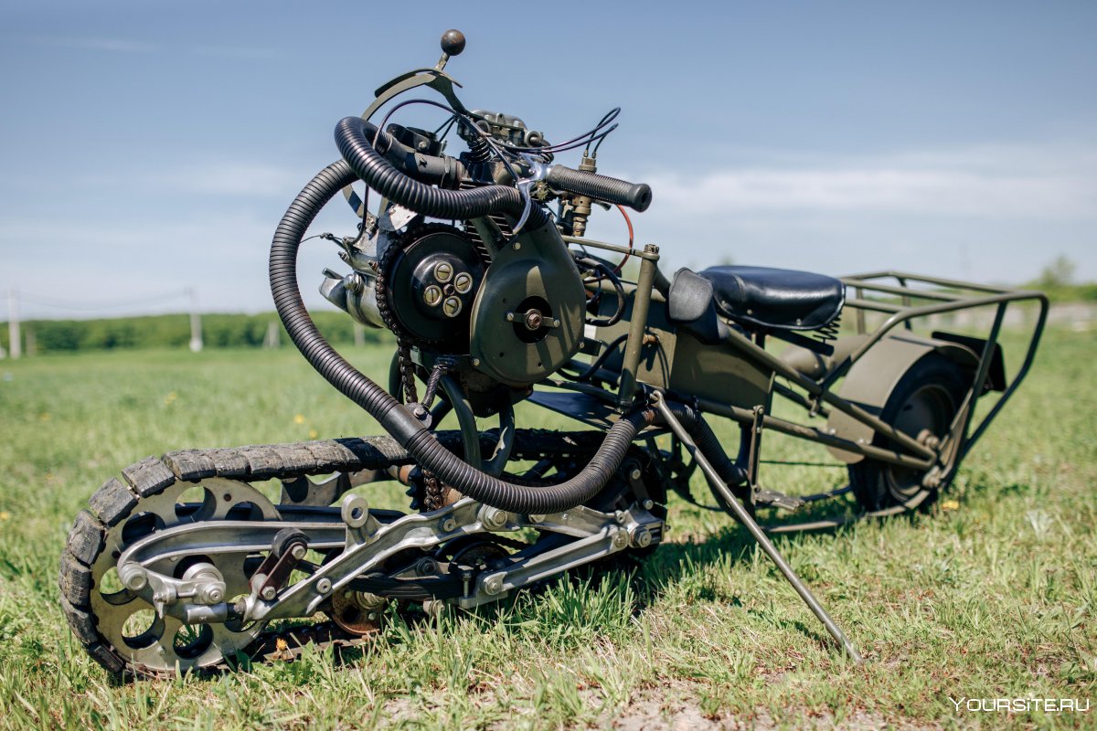 Tractorcycle гусеничный мотоцикл 1938