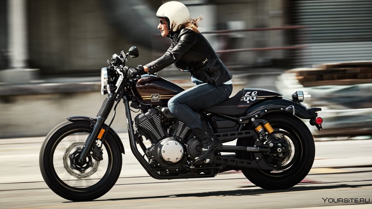 Yamaha Bolt посадка
