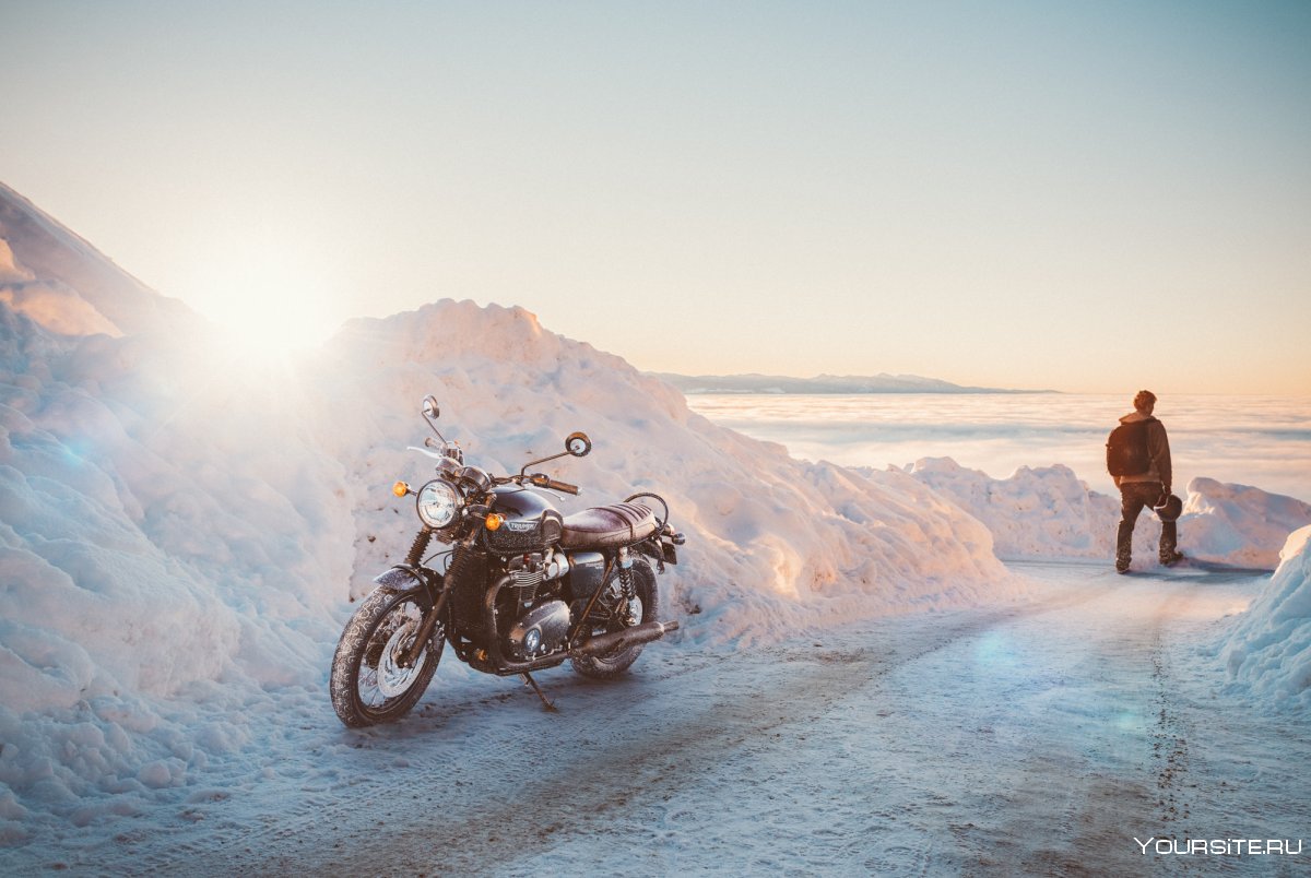 Мотоцикл снежный Повелитель
