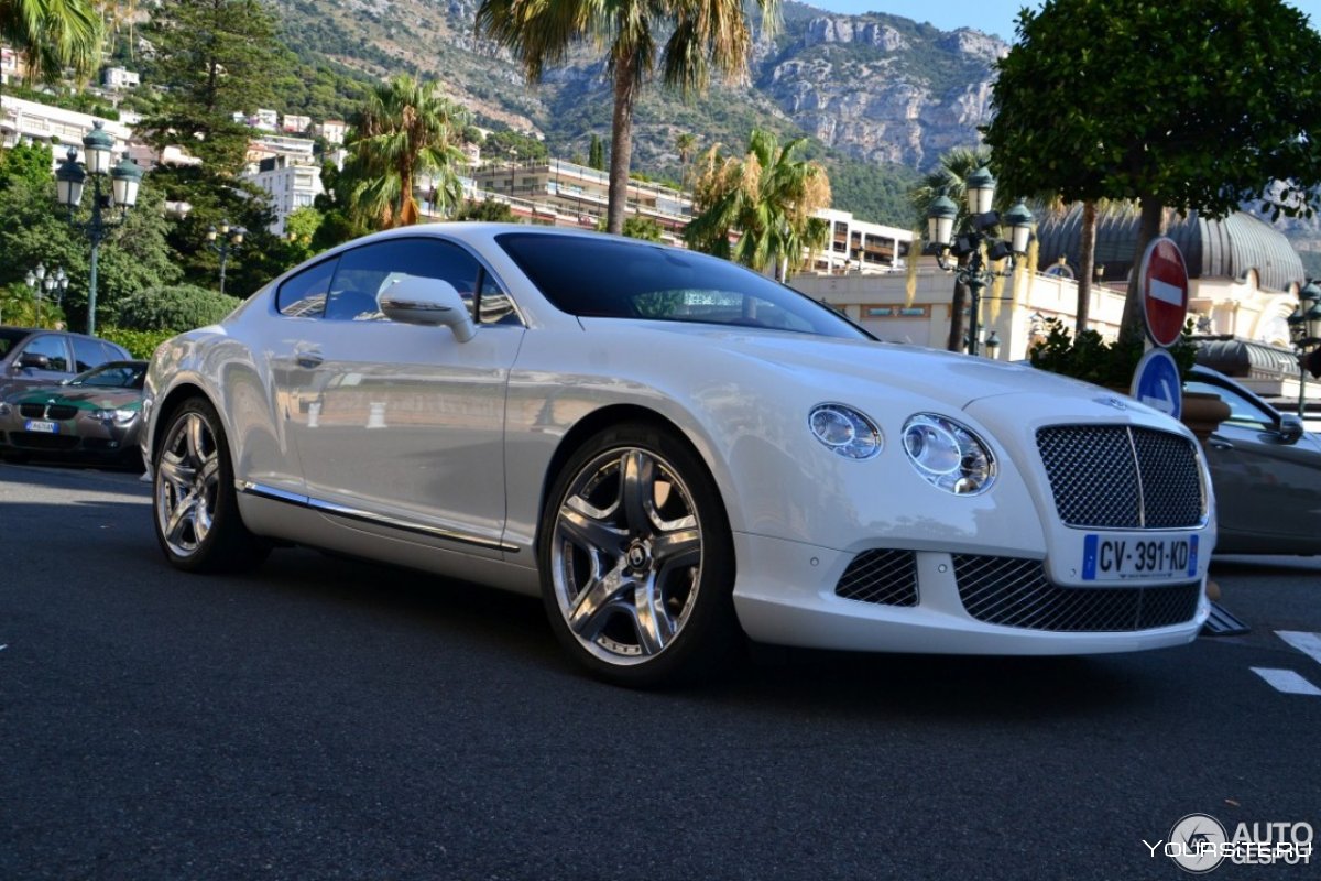 Bentley Continental gt Green