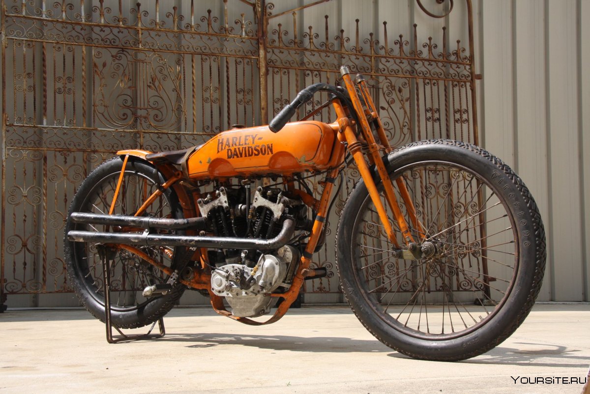 Старые мотоциклы Harley Davidson
