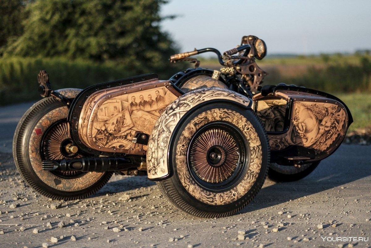 Кастом Harley-Davidson Sidecar