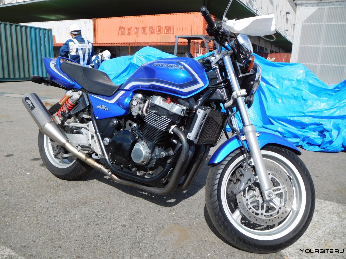 Honda cb1300sf синий