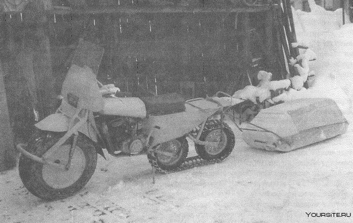 Гусеничный мотоцикл 39 года