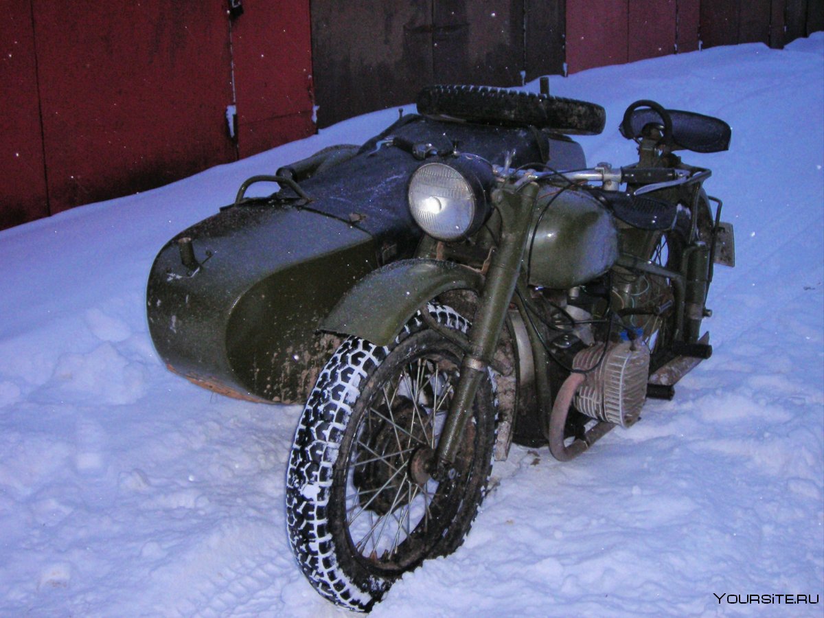Гусеничный мотоцикл Урал