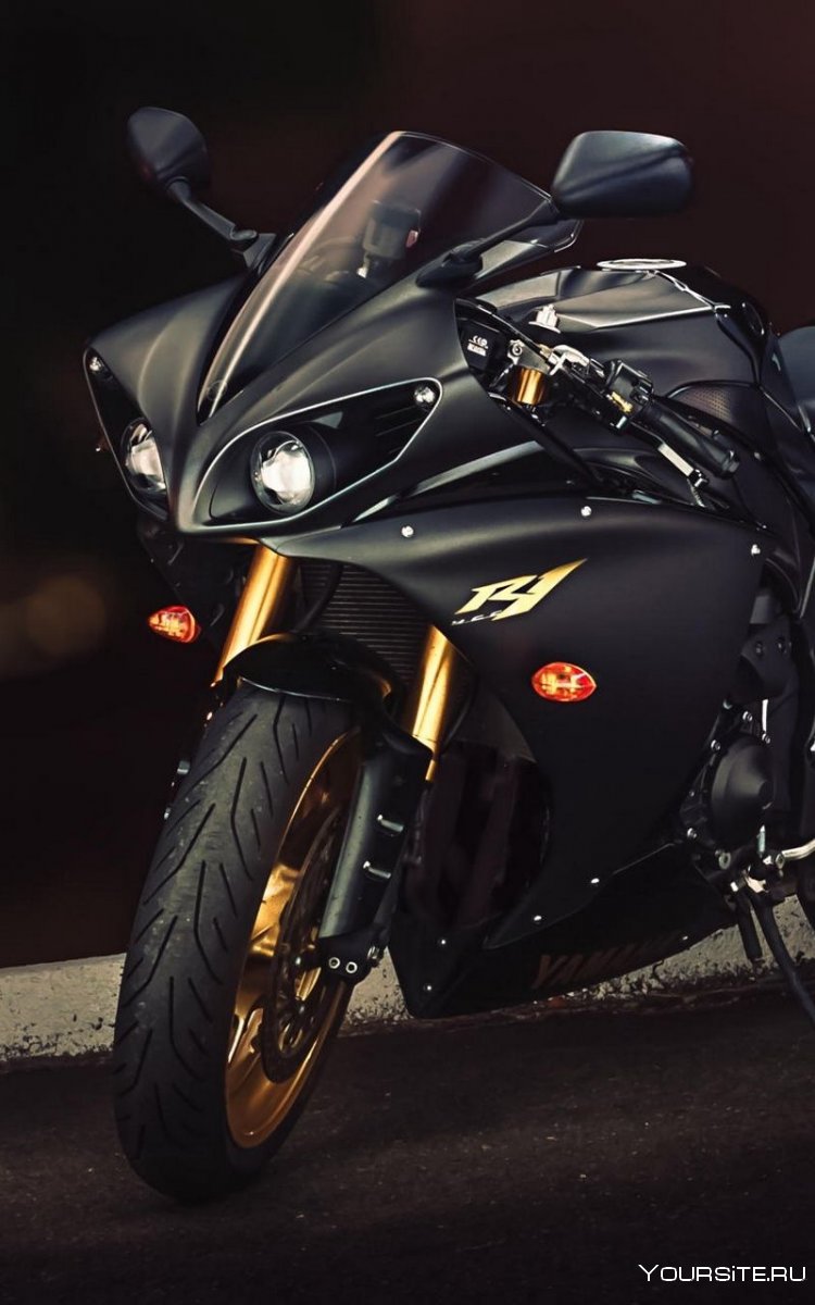 Мотоцикл Yamaha YZF r1 черная