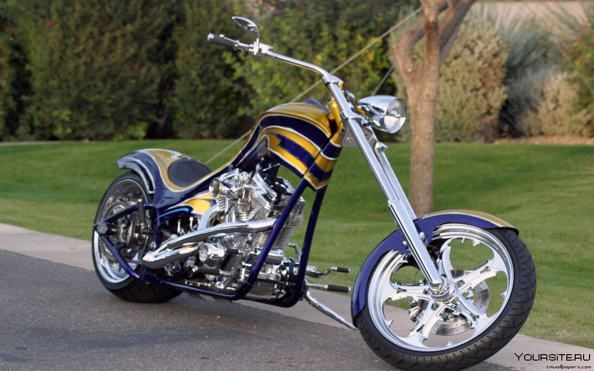 Рама байкерского мотоцикла