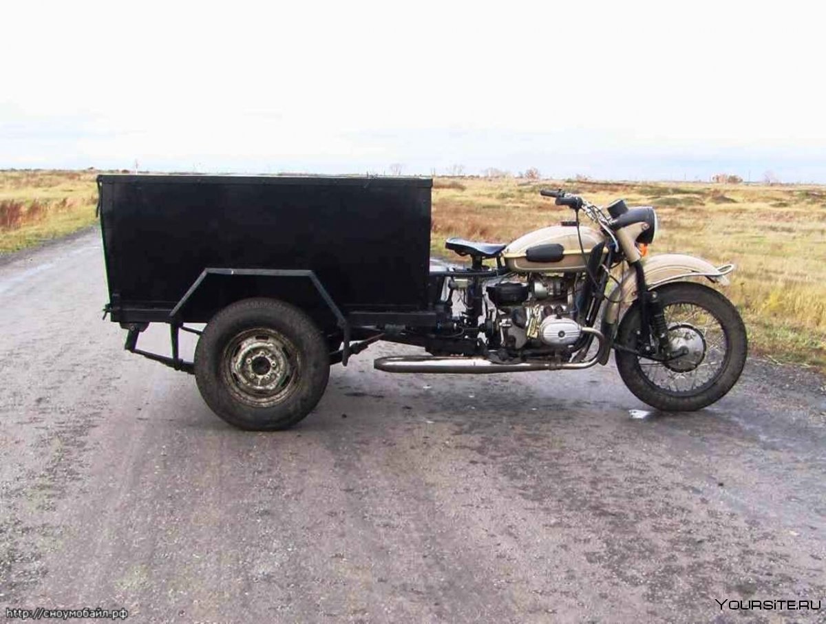 Трицикл на базе Урала грузовой