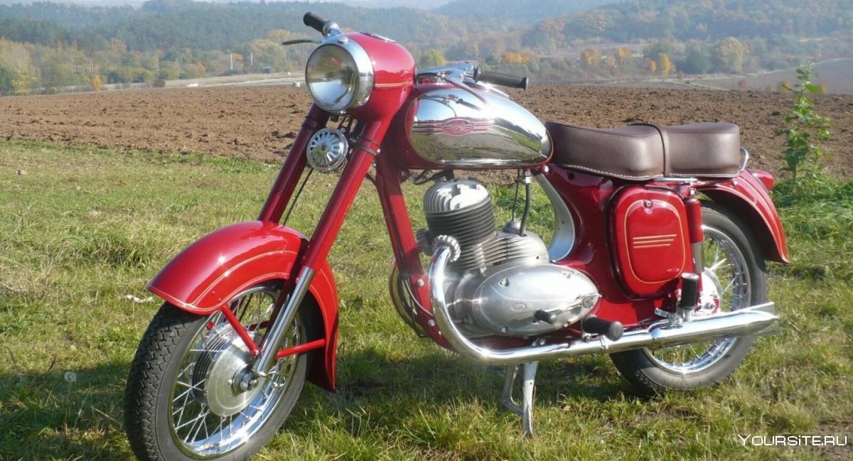 Ява мотоцикл 350 Чехословацкая