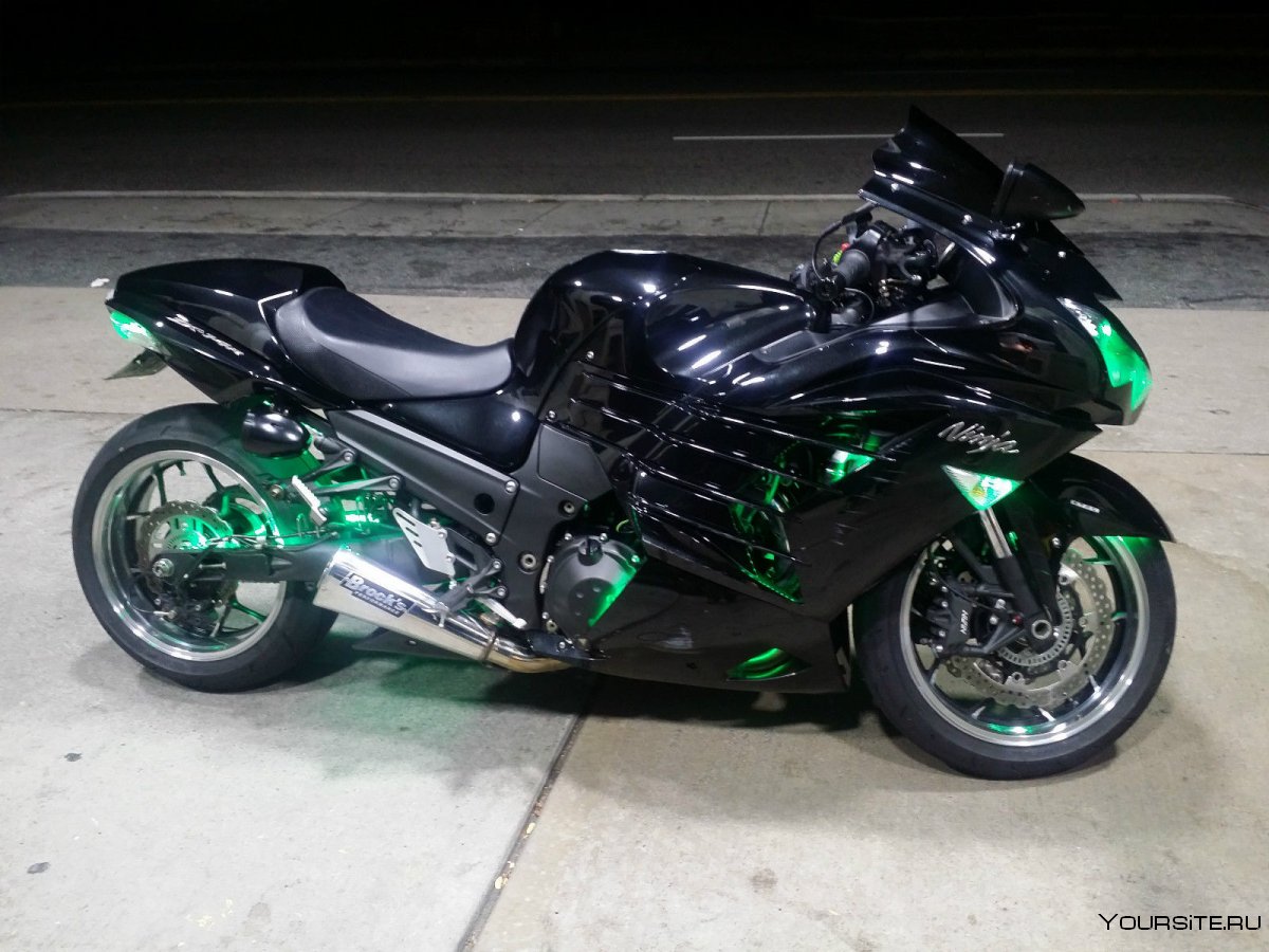 Kawasaki Ninja ZX-14r черный
