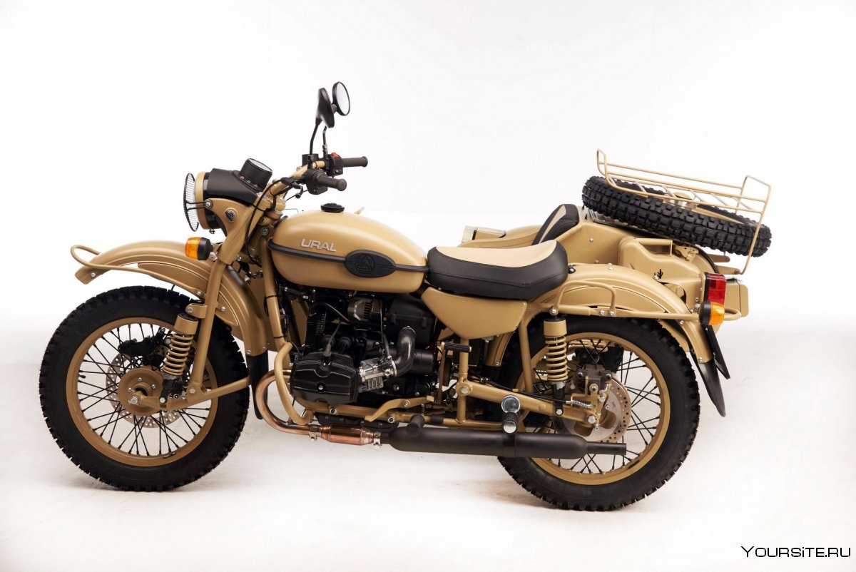 Мотоцикл Урал 1959 коричневый