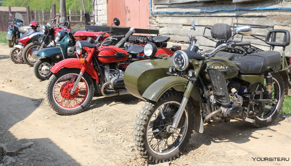 Мотоцикл Урал в пожарных частях