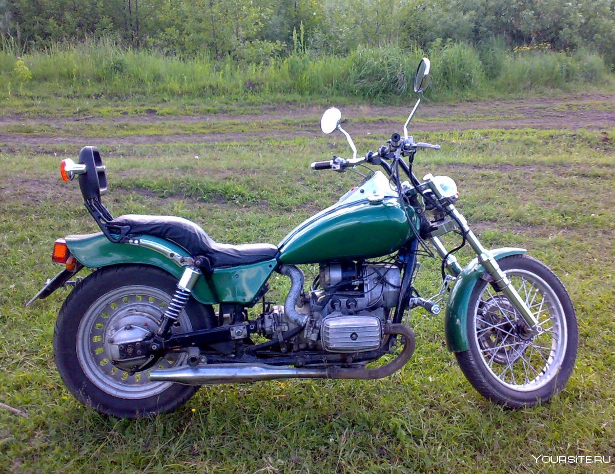 Днепр мотоцикл мт1036 зелёный