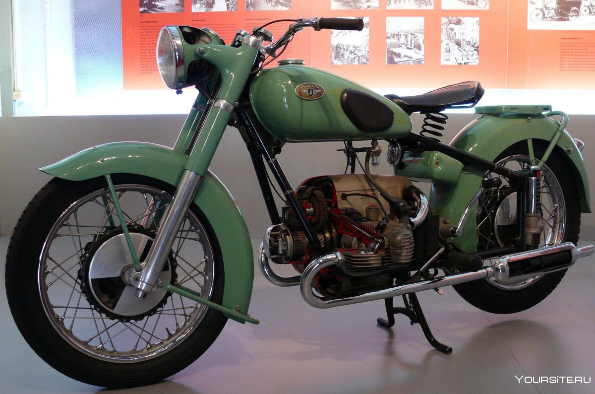 Мотоцикл Zündapp-KS-601-Gespanne