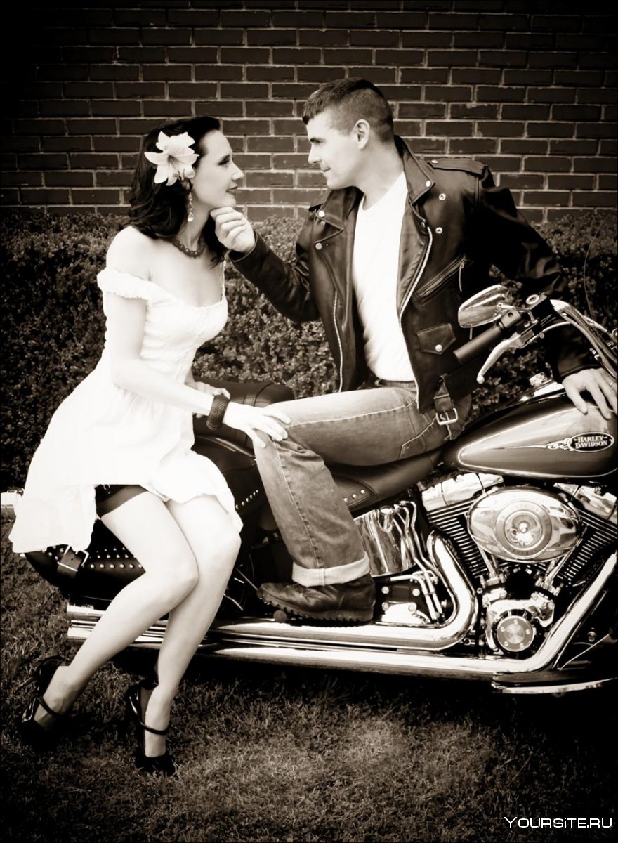 Свадьба на мотоцикле с коляской
