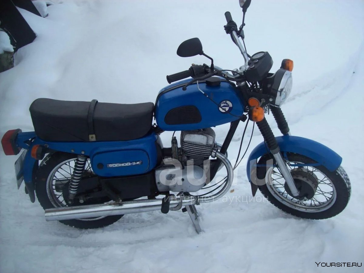 Мотоцикл Восход 3м синий
