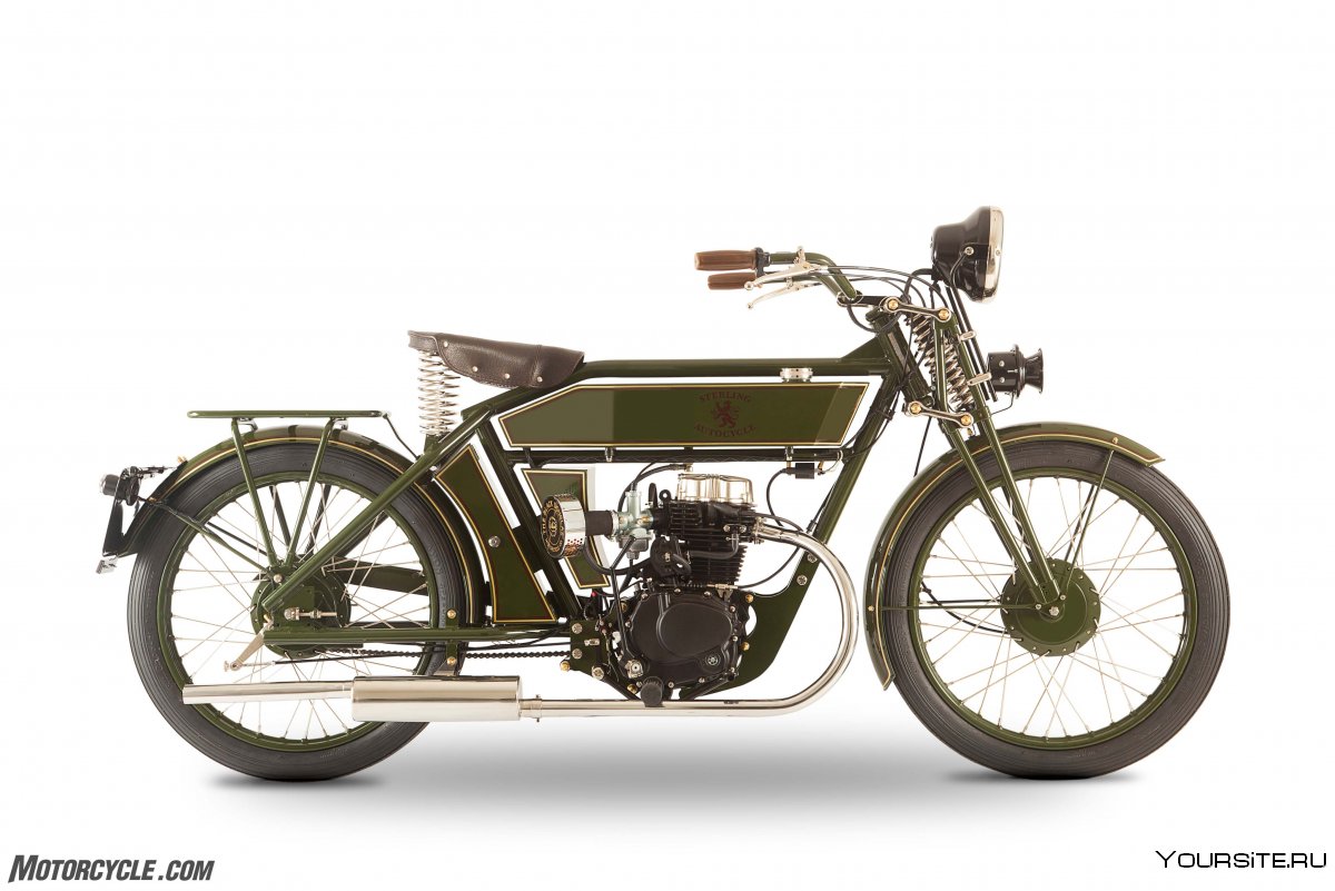 Мотоцикл Дуглас 1914