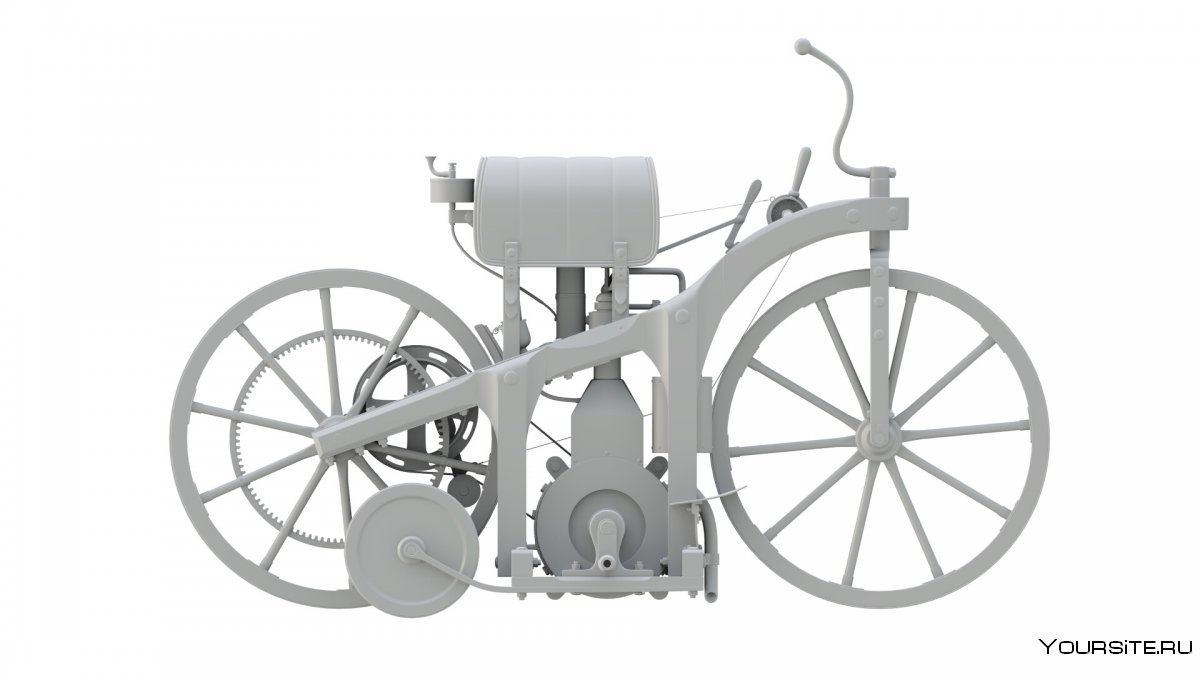 Daimler Reitwagen 1885 мотоцикл