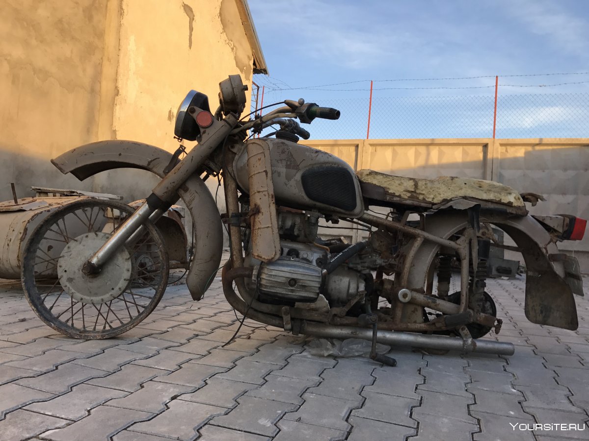 Урал мотоцикл на трассе