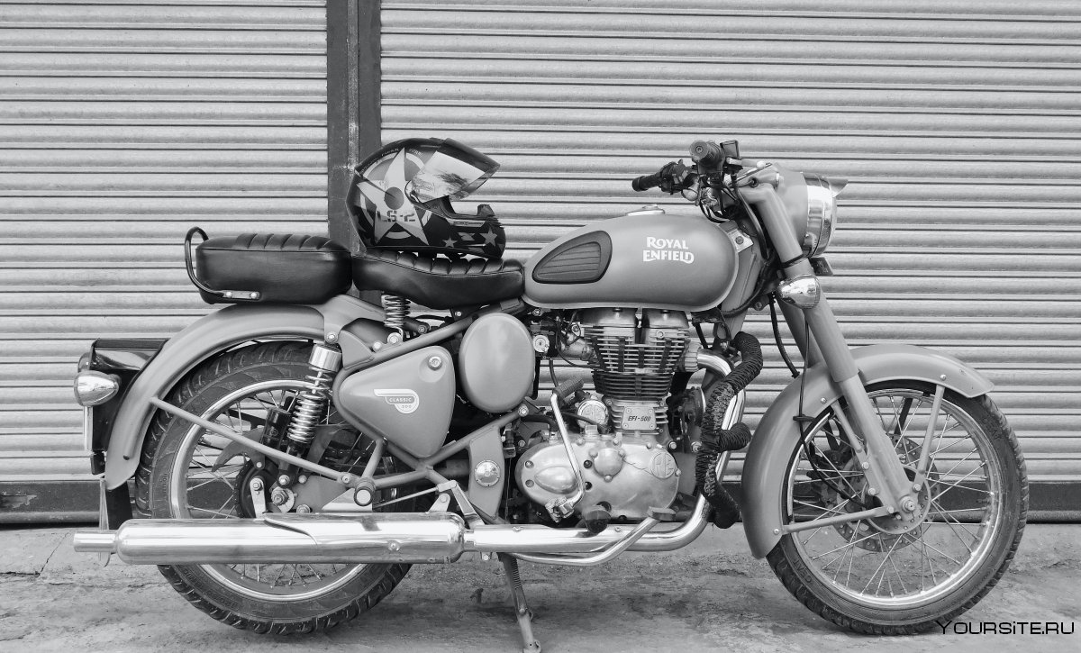 Индийский мотоцикл Royal Enfield 350 Bullet