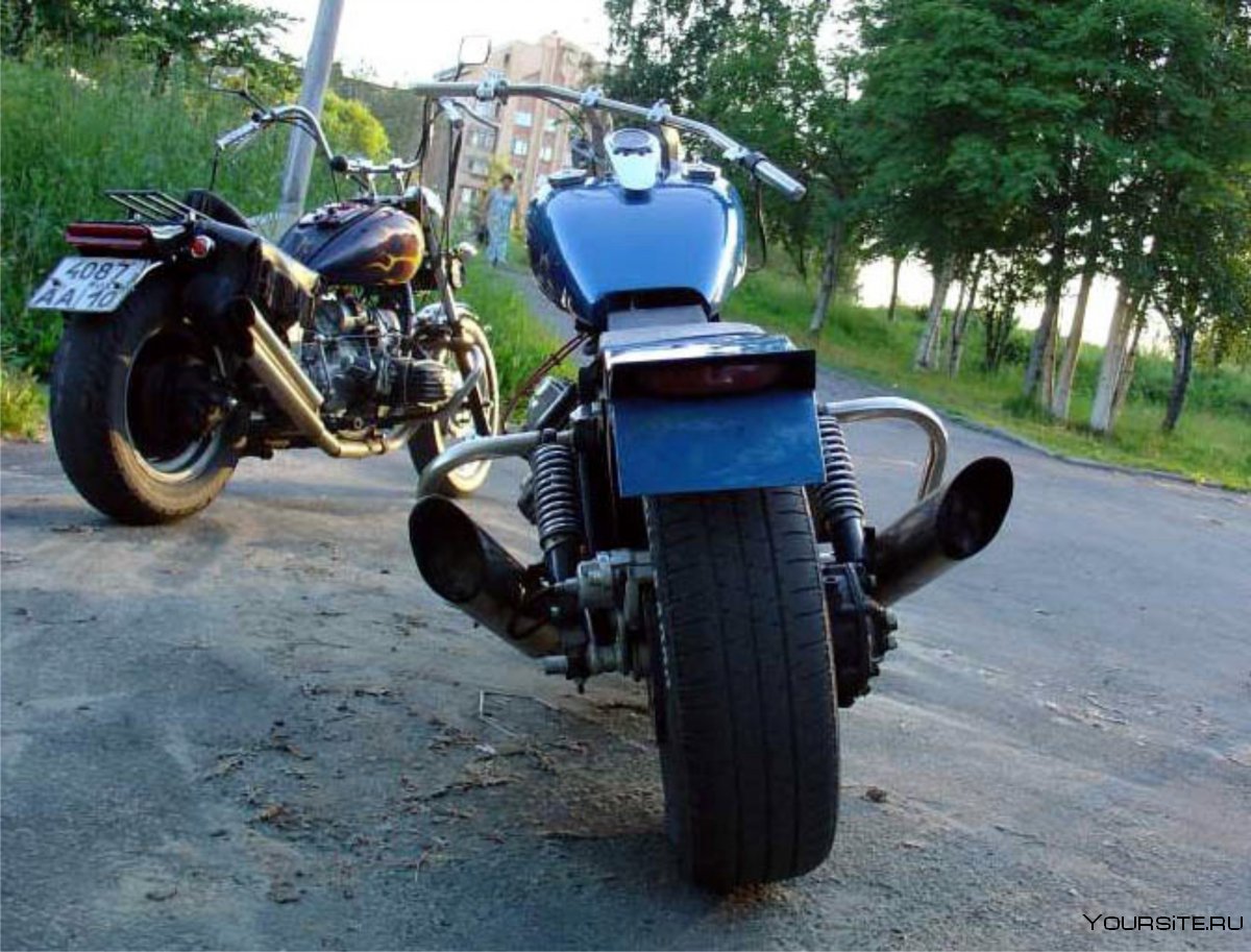 Двигатель от ЗАЗ на мотоцикл Урал