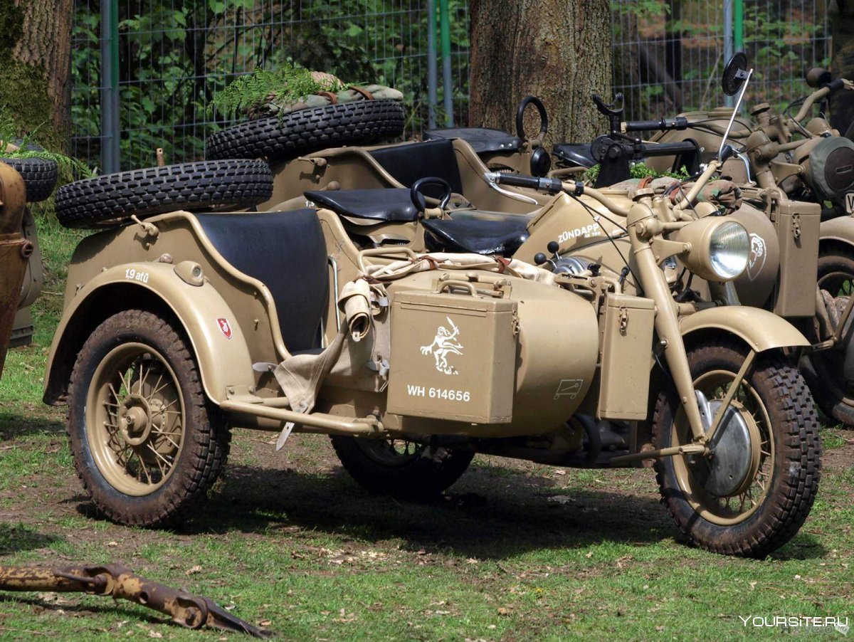 Цундап мотоцикл военный