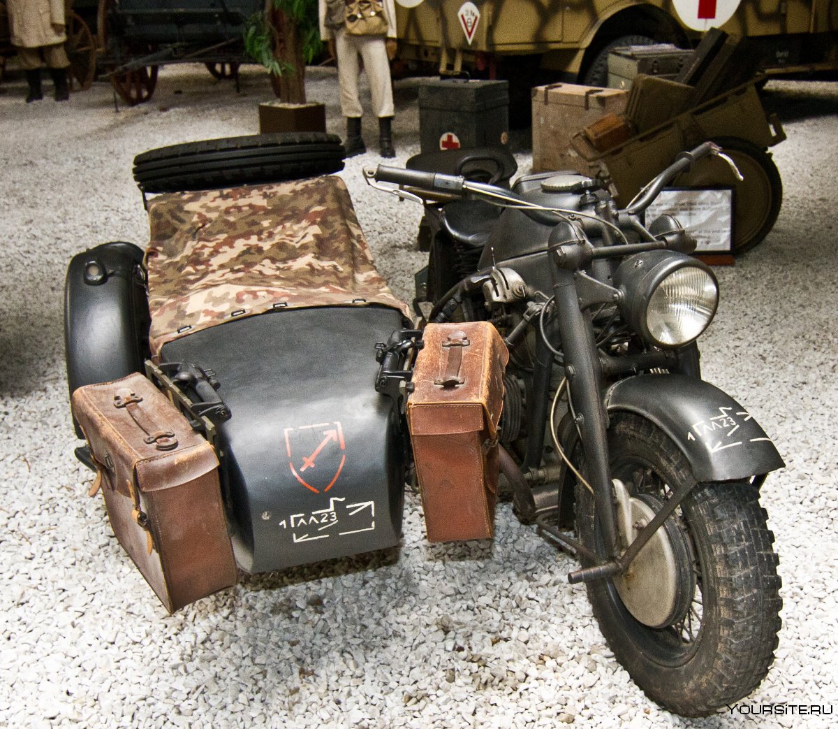 Мотоцикл цундап 600