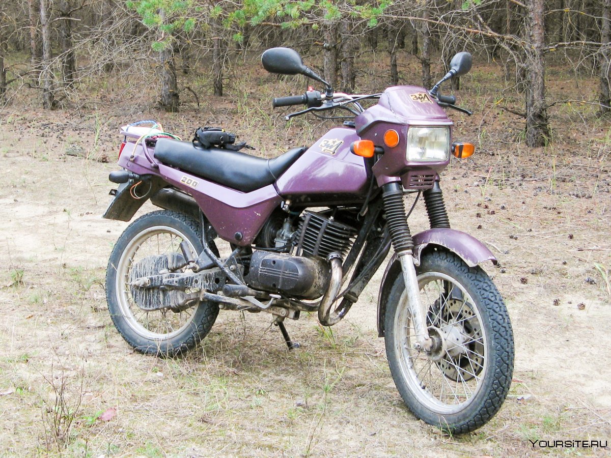 Мотоцикл ЗИД 200 курьер