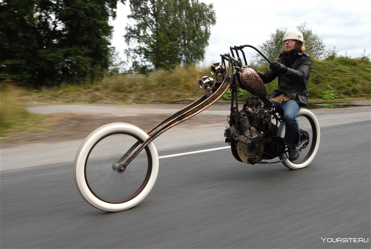 Ржавый мотоцикл