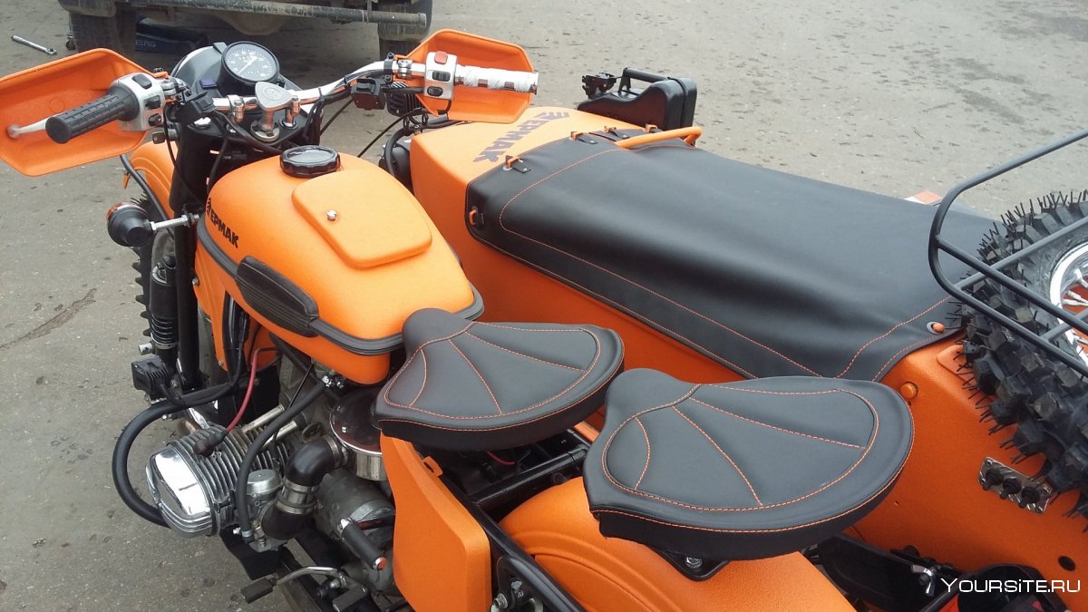 Мотоцикл Урал Gear up оранжевый