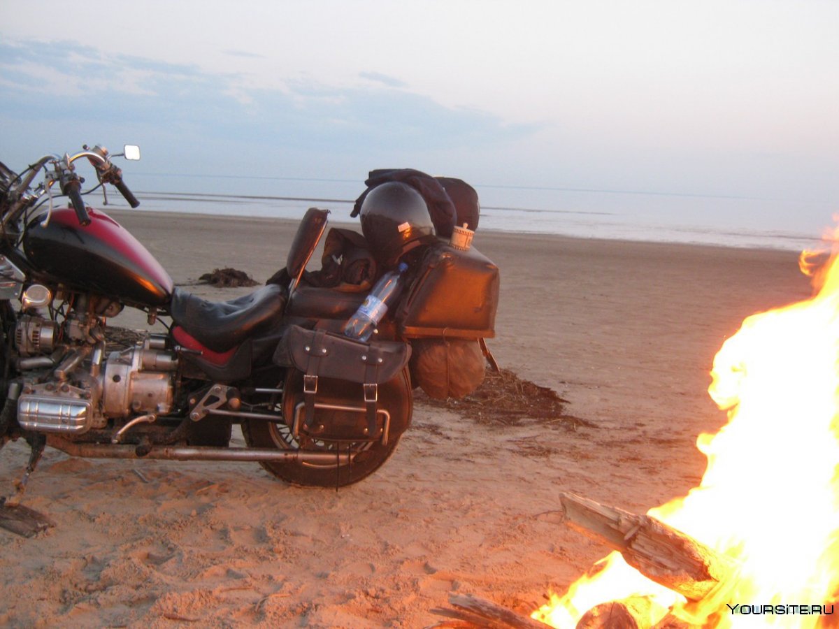 Мотоцикл Урал с двигателем от Субару
