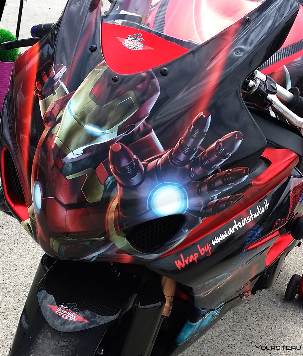 Перекраска мотоцикла Kawasaki ZX