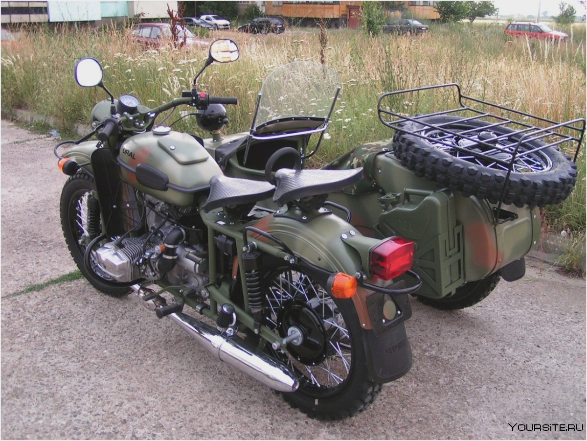 Покраска мотоцикла Урал