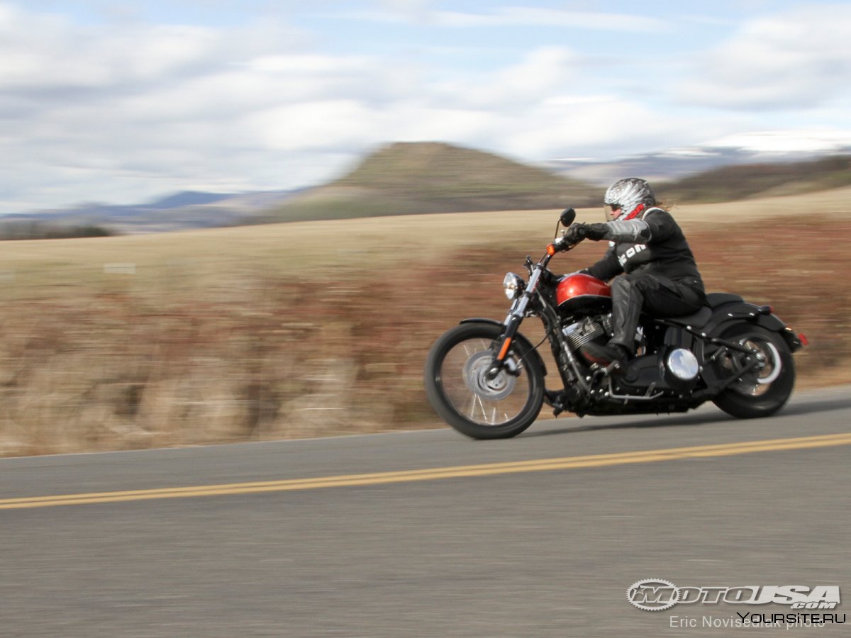 Фотосессия ковбой на мотоцикле девушка