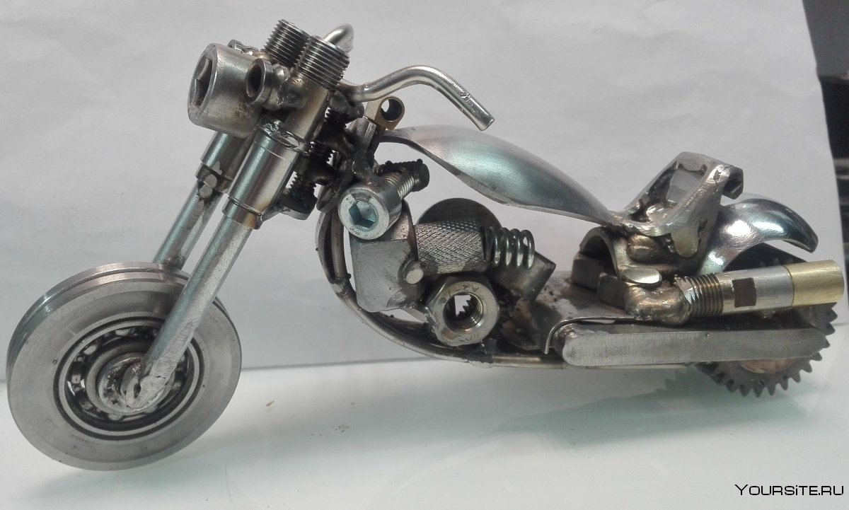 Мотоцикл из металла своими руками