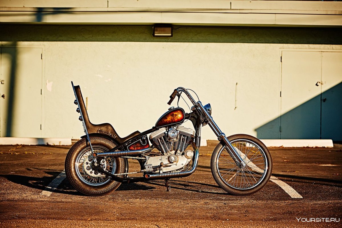 Чоппер Harley Davidson old School