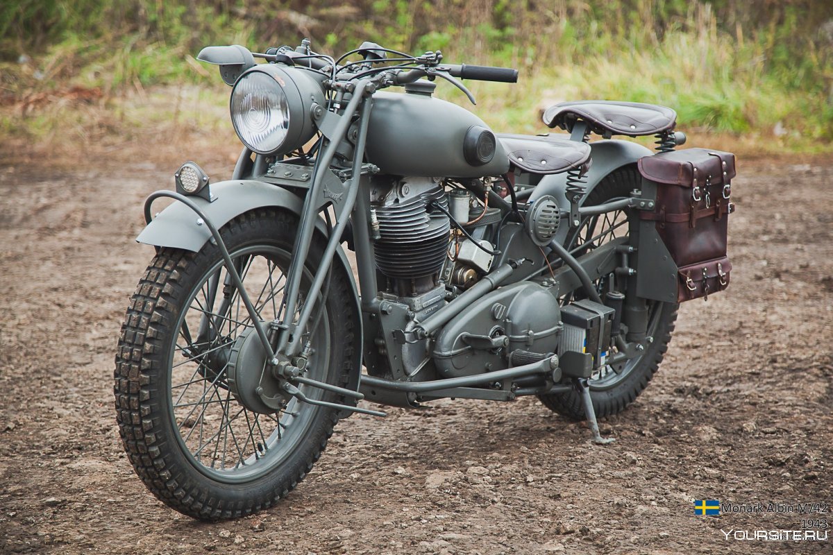Мотоцикл БМВ 2 мировой войны