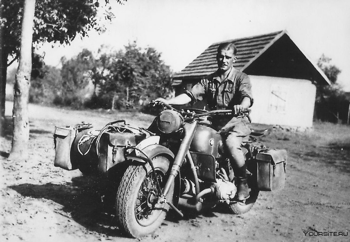 Мотоцикл БМВ вермахта