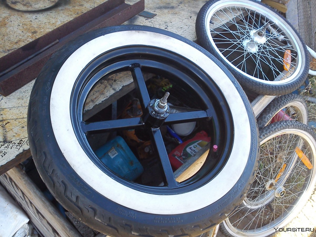 Самодельное колесо для мотоцикла