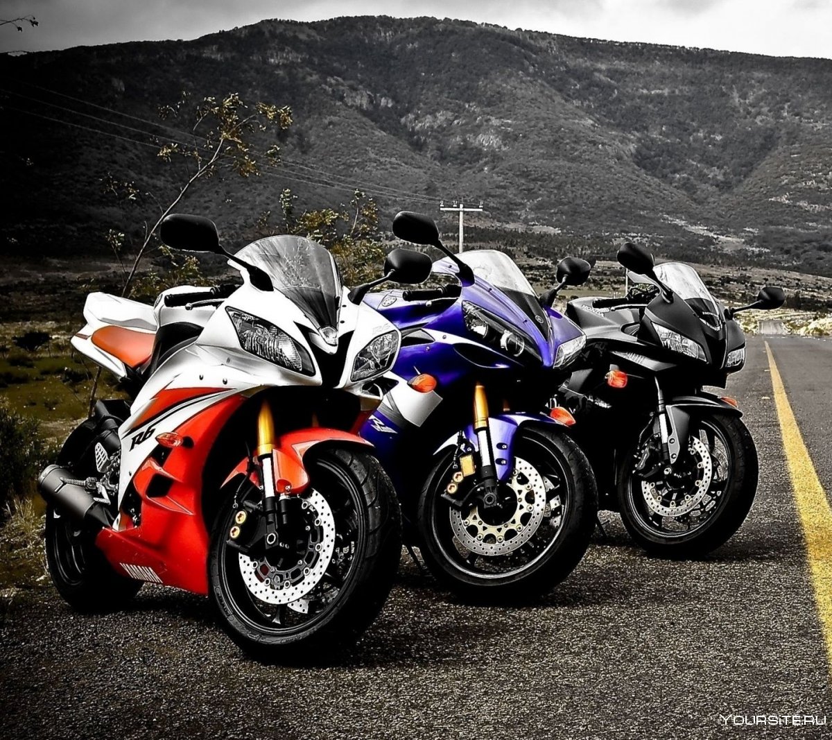 Несколько мотоциклов