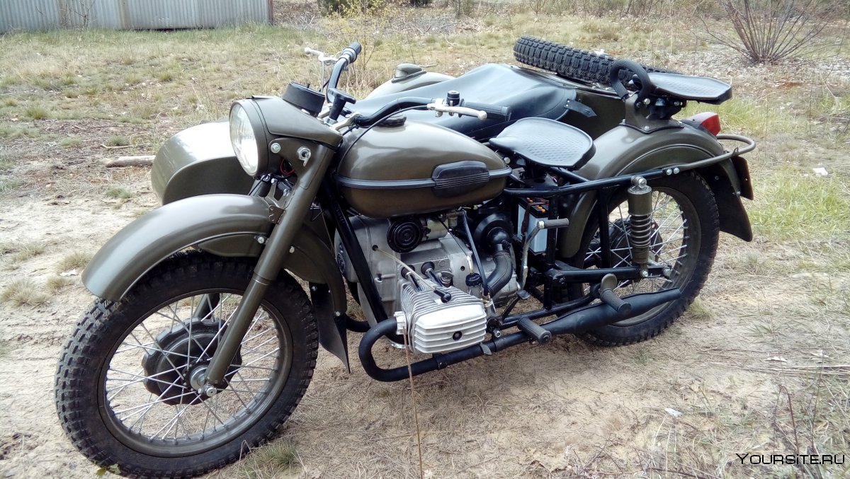 Мотоцикл Урал металлик