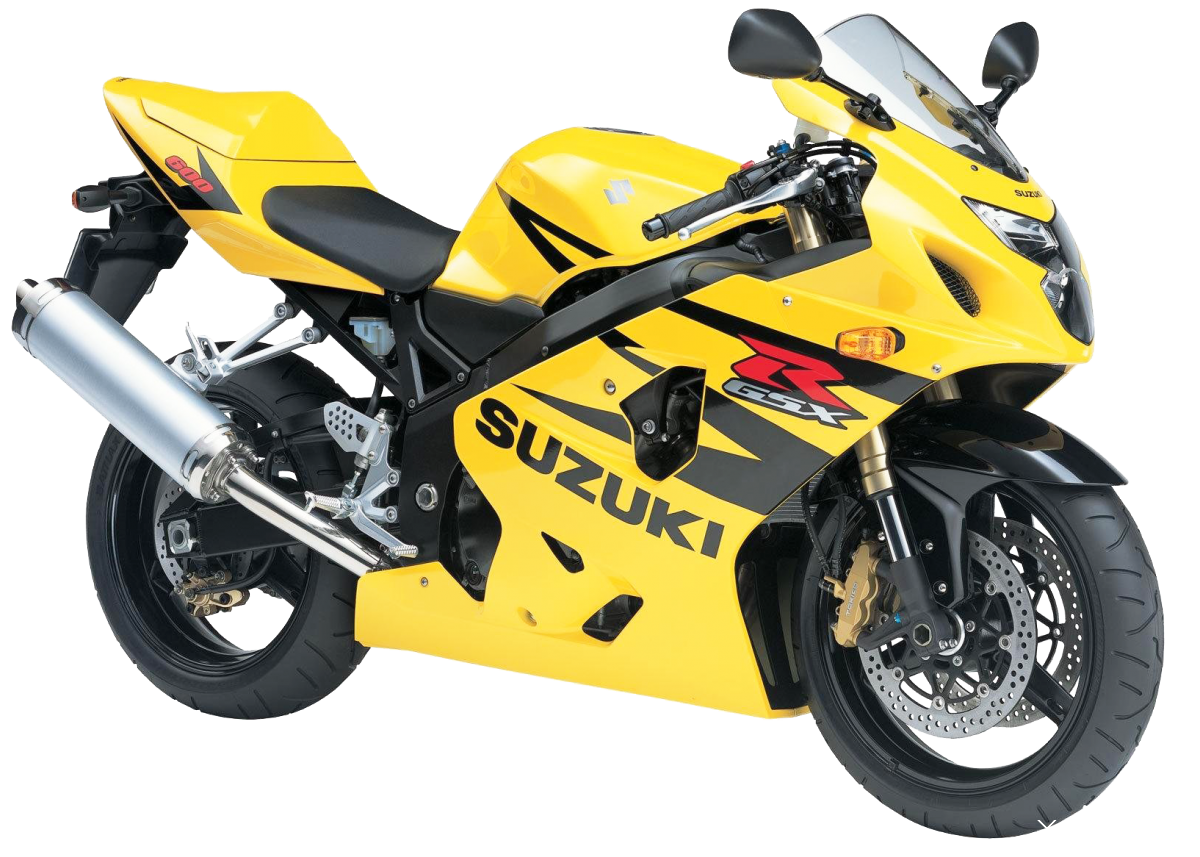 Suzuki GSXR 600 Yellow