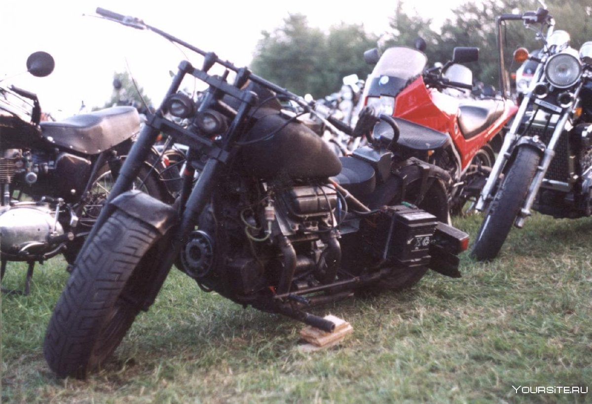 Самодельный мотоцикл с двигателем от ЗАЗ