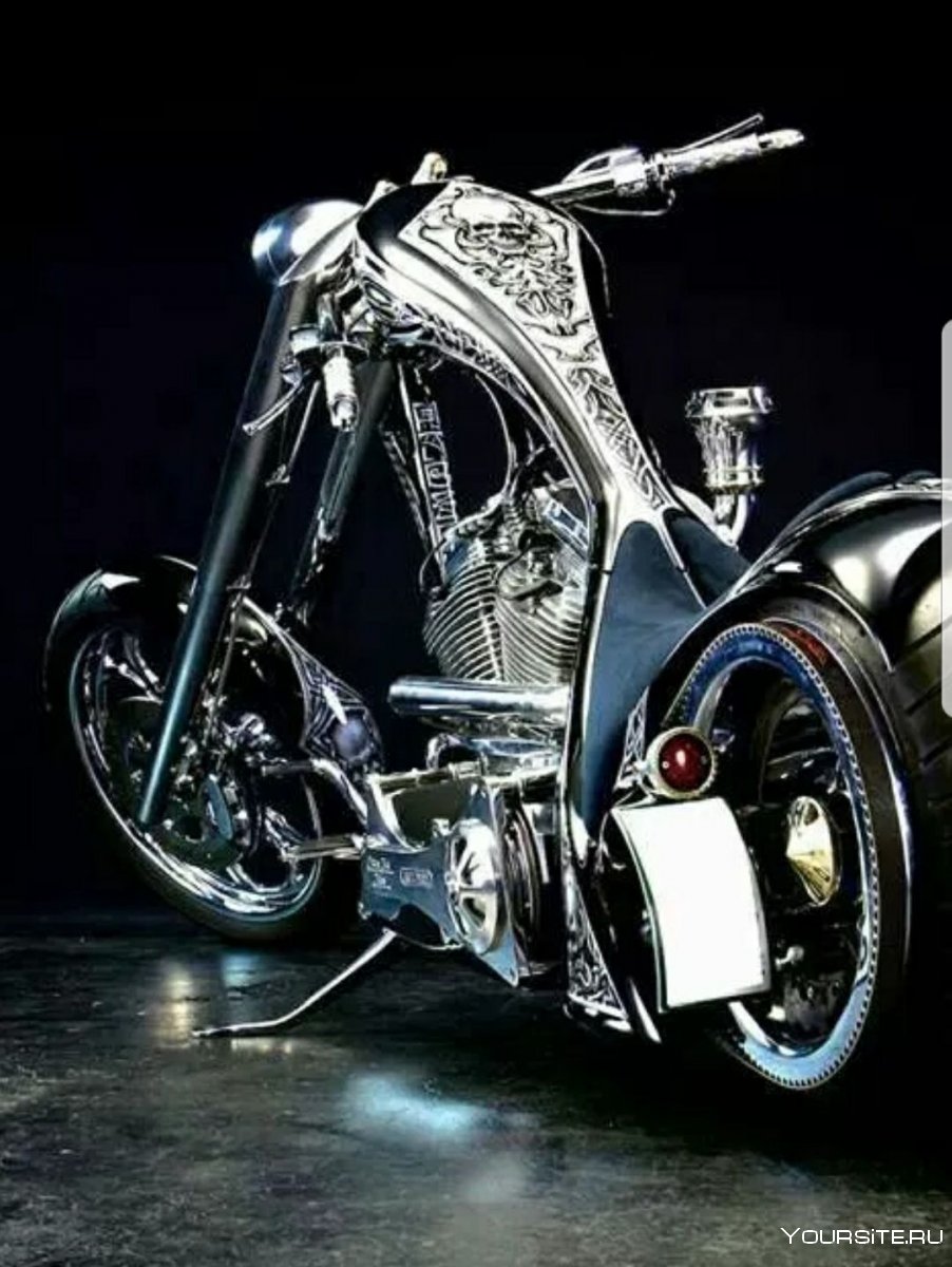 Красивые мотоциклы чопперы