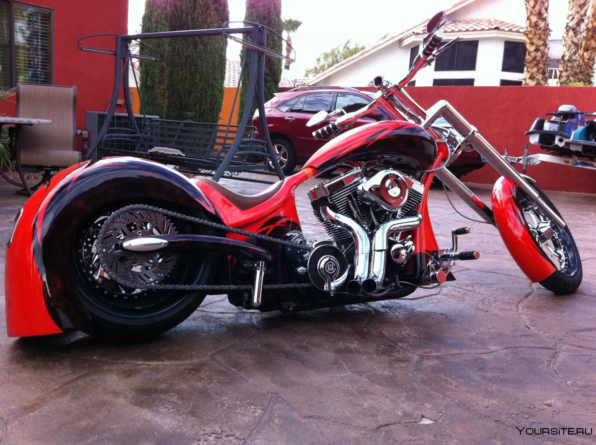 Мотоцикл чоппер v6