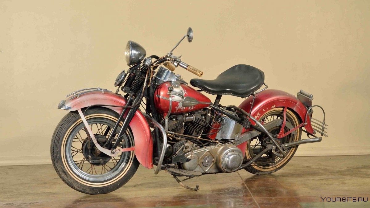 Мотоцикл Харлей Дэвидсон 1947